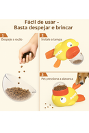 Comedouro Pato Interativo Pet
