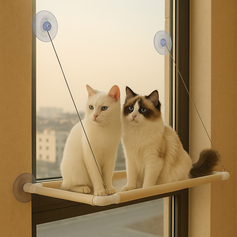 Cama Rede de Janela para Gatos